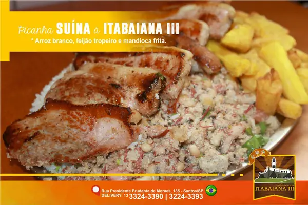Picanha Suína à Itabaiana III – prato do Restaurante Itabaiana III em Santos